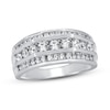 Thumbnail Image 1 of Previously Owned Men's Diamond Wedding Ring 1-1/2 ct tw 10K White Gold