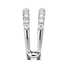 Previously Owned Diamond Enhancer Ring 1 ct tw Round-cut 14K White Gold