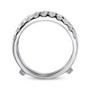 Previously Owned Diamond Enhancer Ring 1 ct tw Round-cut 14K White Gold