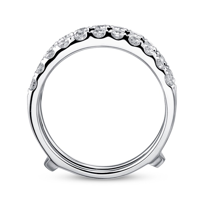 Previously Owned Diamond Enhancer Ring 1 ct tw Round-cut 14K White Gold
