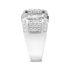 Previously Owned Men's Diamond Ring 1-1/2 ct tw Round-cut 10K White Gold