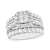 Previously Owned Diamond Engagement Ring 2 ct tw Princess & Round-cut 14K White Gold