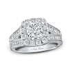Thumbnail Image 0 of Previously Owned Neil Lane Engagement Ring 2 ct tw Cushion, Princess & Round-cut Diamonds 14K White Gold - Size 6