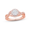 Thumbnail Image 1 of Previously Owned  Diamond Ring 1/3 ct tw Round-cut 10K Two-Tone Gold