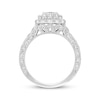 Thumbnail Image 3 of Previously Owned Neil Lane Diamond Engagement Ring 1-3/8 ct tw Princess & Round-cut 14K White Gold