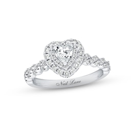 Previously Owned Neil Lane Engagement Ring 3/4 ct tw Diamonds 14K White Gold