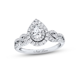 Previously Owned  Neil Lane Bridal Ring 7/8 ct tw Diamonds 14K White Gold