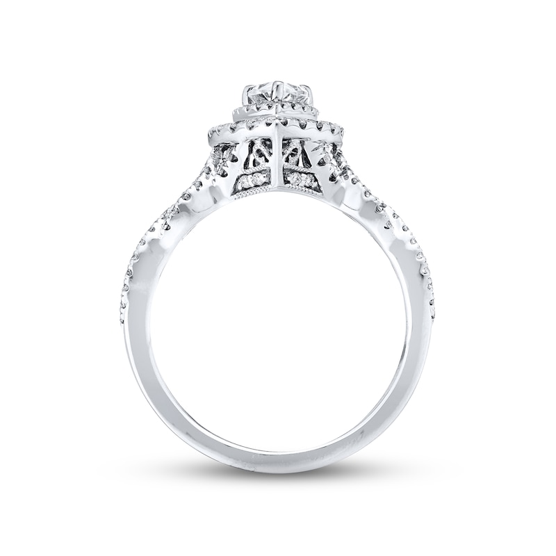Main Image 3 of Previously Owned  Neil Lane Bridal Ring 7/8 ct tw Diamonds 14K White Gold