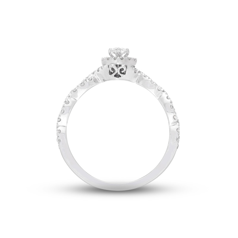 Main Image 3 of Previously Owned Neil Lane Diamond Engagement Ring 7/8 ct tw 14K White Gold