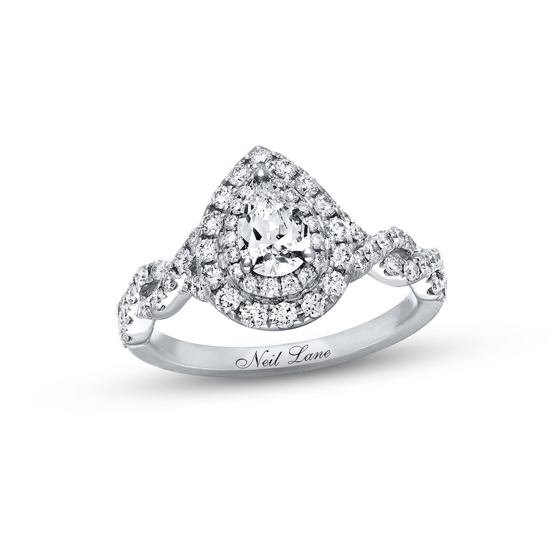 Main Image 1 of Previously Owned Neil Lane Engagement Ring 1-1/8 ct tw Diamonds 14K White Gold