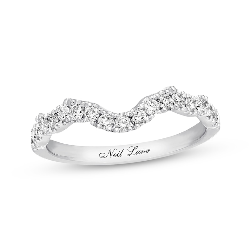 Main Image 1 of Previously Owned Neil Lane Diamond Wedding Band 1/3 ct tw 14K White Gold