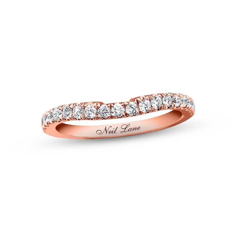 Main Image 1 of Previously Owned Neil Lane Wedding Band 3/8 ct tw Diamonds 14K Rose Gold