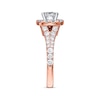 Thumbnail Image 2 of Previously Owned Neil Lane Engagement Ring 2-1/6 ct tw Cushion & Round-cut 14K Rose Gold