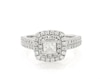 Thumbnail Image 1 of Previously Owned THE LEO First Light Diamond Engagement Ring 1 ct tw 14K White Gold
