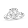 Thumbnail Image 1 of Previously Owned THE LEO Diamond Engagement Ring 1 ct tw Princess & Round-cut 14K White Gold