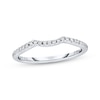 Thumbnail Image 1 of Previously Owned Diamond Wedding Band 1/8 ct tw Round-cut 14K White Gold