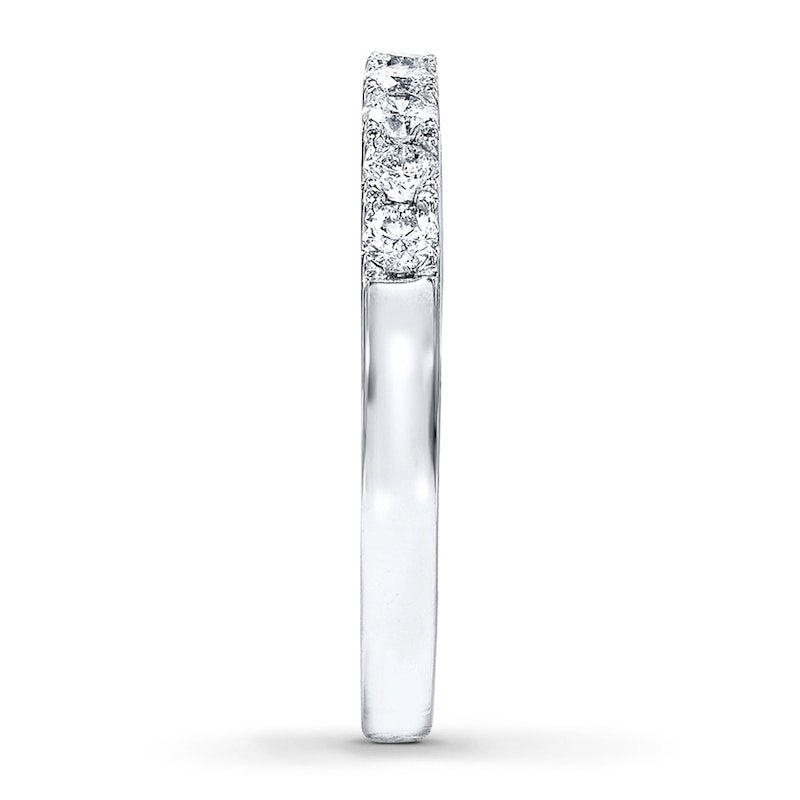 Main Image 3 of Previously Owned THE LEO Diamond Band 3/8 ct tw Round-cut 14K White Gold