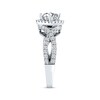 Thumbnail Image 2 of Previously Owned THE LEO Diamond Engagement Ring 1 ct tw Princess & Round-cut 14K White Gold