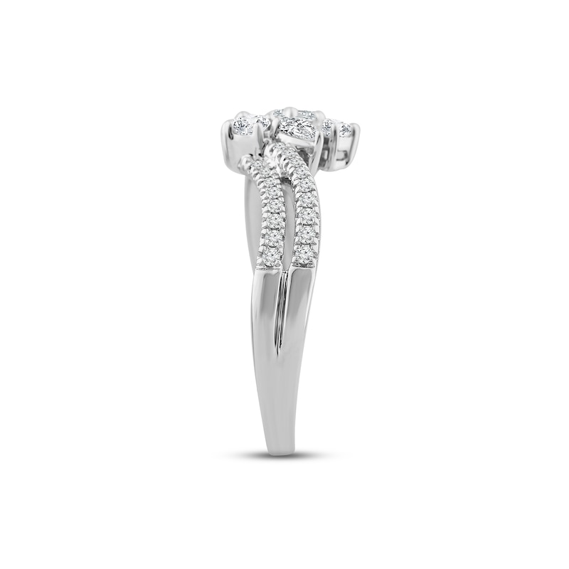 Main Image 3 of Previously Owned Diamond Ring 1/2 ct tw 10K White Gold
