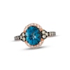 Thumbnail Image 1 of Previously Owned Le Vian Topaz Ring 1/2 carat tw Diamonds 14K Strawberry Gold