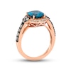 Thumbnail Image 3 of Previously Owned Le Vian Topaz Ring 1/2 carat tw Diamonds 14K Strawberry Gold