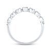 Thumbnail Image 3 of Previously Owned Round-Cut Diamond Anniversary Band 1/2 ct tw Bezel-Set 14K White Gold