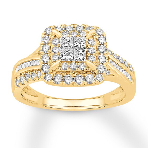 Previously Owned Diamond Engagement Ring 1 ct tw 10K Yellow Gold