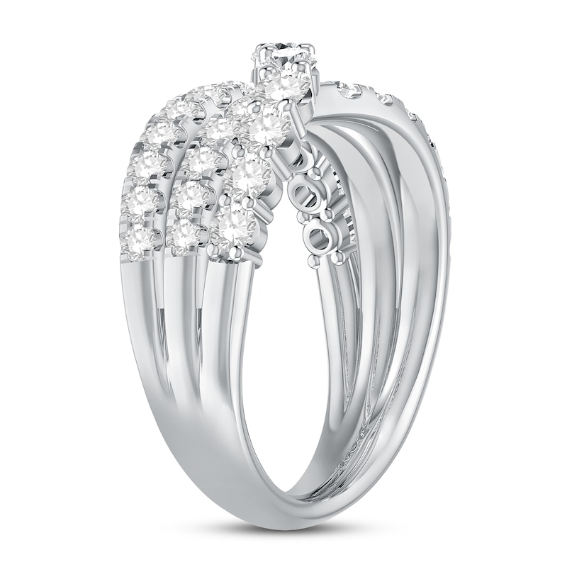 Main Image 2 of Previously Owned Diamond Ring 1-1/2 ct tw Round 14K White Gold