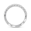 Thumbnail Image 3 of Previously Owned Diamond Wedding Band 1/2 carat tw Round 14K White Gold