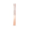 Thumbnail Image 2 of Previously Owned Colorless Diamond Band 1/4 ct tw Round-Cut 14K Rose Gold