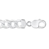Thumbnail Image 2 of Previously Owned Curb Chain Necklace Solid Sterling Silver 22" Length