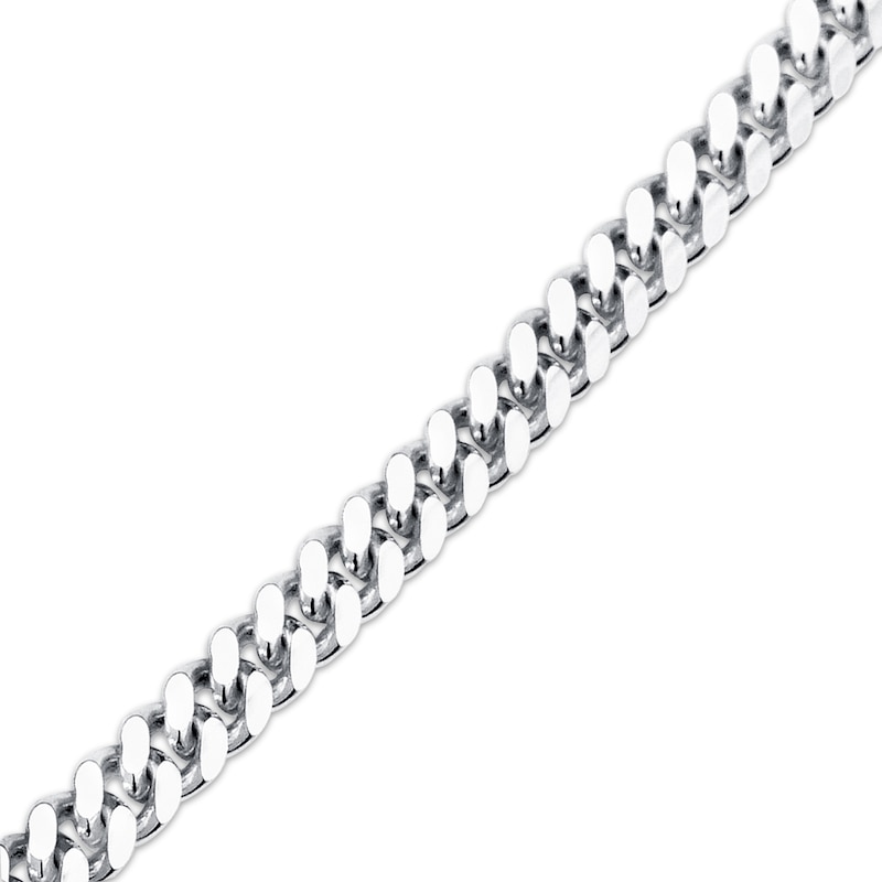 Main Image 2 of Previously Owned Miami Cuban Link Necklace Solid Sterling Silver 22"