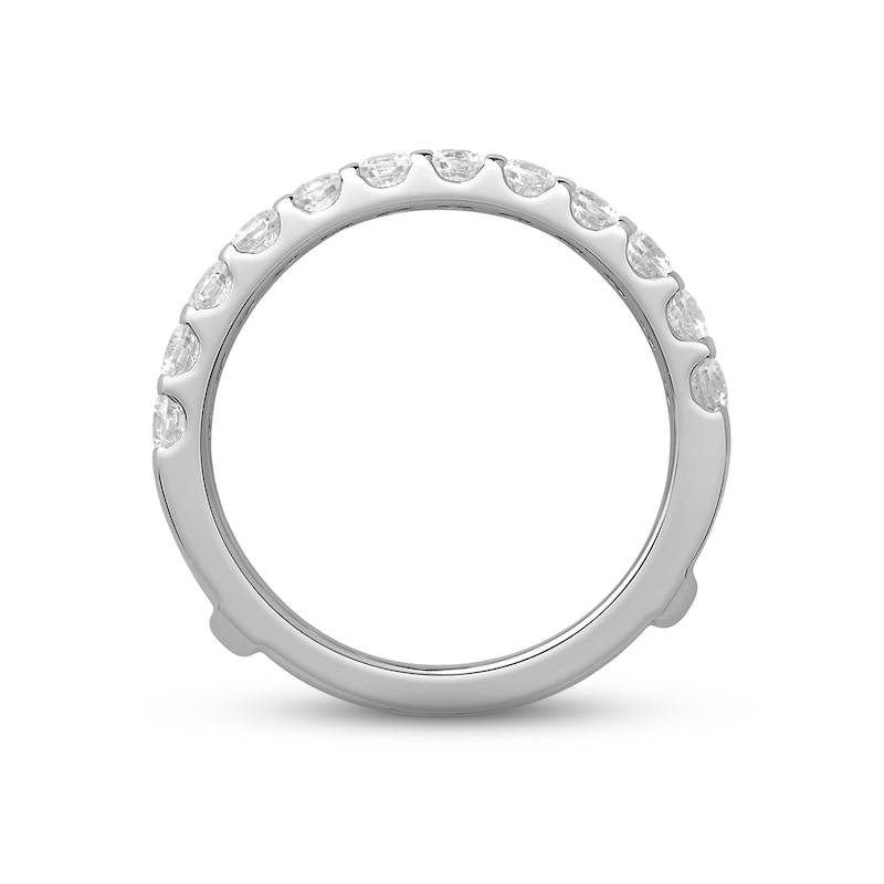 Main Image 2 of Previously Owned Diamond Enhancer Ring 1-1/2 ct tw Round-cut 14K White Gold