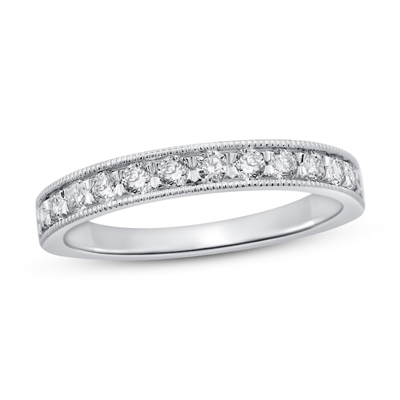 Previously Owned Diamond Anniversary Ring 1/2 ct tw 14K White Gold