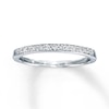 Thumbnail Image 1 of Previously Owned Diamond Anniversary Band 1/8 ct tw Round-cut 10K White Gold