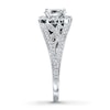 Thumbnail Image 3 of Previously Owned Neil Lane Engagement Ring 1-1/2 ct tw Oval & Round-cut Diamonds 14K White Gold Size 5