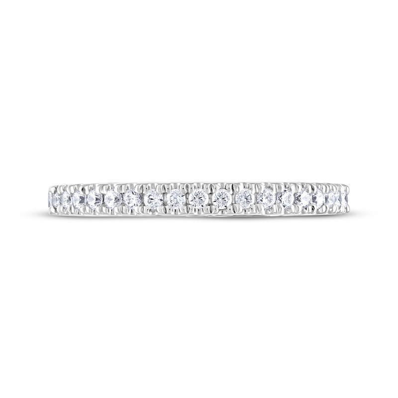 Main Image 3 of Previously Owned Adrianna Papell Diamond Wedding Band 1/4 ct tw 14K Two-Tone Gold