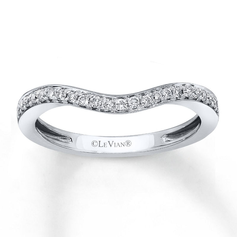 Main Image 1 of Previously Owned Le Vian Wedding Band 1/6 ct tw Diamonds 14K Vanilla Gold