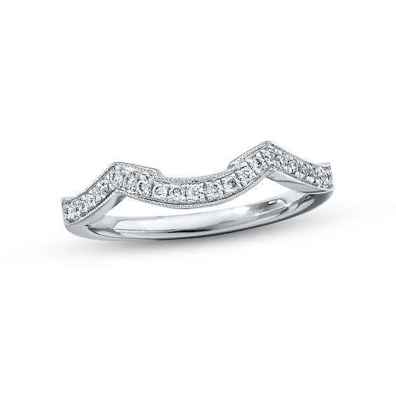 Previously Owned Neil Lane Wedding Band 1/8 ct tw Diamonds 14K White Gold