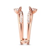 Previously Owned Diamond Enhancer Ring 3/8 ct tw Round-cut 14K Rose Gold