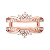 Previously Owned Diamond Enhancer Ring 3/8 ct tw Round-cut 14K Rose Gold