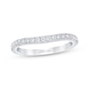 Thumbnail Image 1 of Previously Owned THE LEO First Light Diamond Wedding Band 1/4 ct tw 14K White Gold