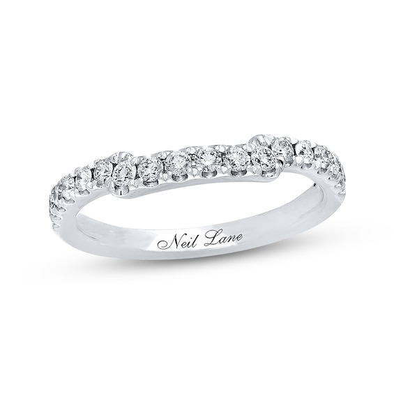 Previously Owned Neil Lane Wedding Band 3/8 ct tw Diamonds 14K White Gold