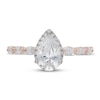 Thumbnail Image 2 of Previously Owned Neil Lane Premiere Diamond Engagement Ring 1-1/2 ct tw Pear & Marquise-cut 14K Rose Gold - Size 7