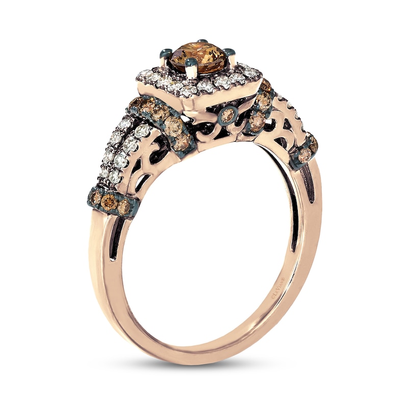 Previously Owned Le Vian Diamond Ring 1 ct tw 14K Strawberry Gold