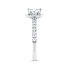 Previously Owned Princess-cut Diamond Engagement Ring 2 ct tw 14K White Gold