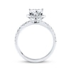 Previously Owned Princess-cut Diamond Engagement Ring 2 ct tw 14K White Gold