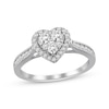 Previously Owned Diamond Engagement Ring 1/2 ct tw Round-cut 14K White Gold