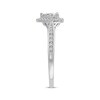 Previously Owned Diamond Engagement Ring 1/2 ct tw Round-cut 14K White Gold