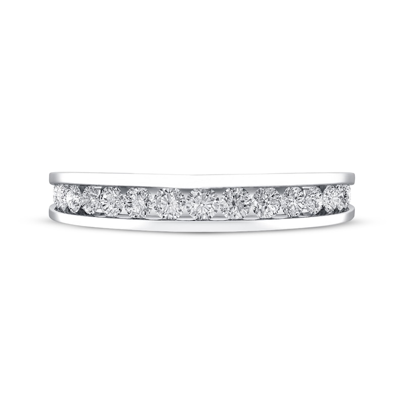 Previously Owned Diamond Wedding Band 3/4 ct tw Round-cut 14K White Gold